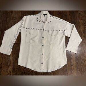 MAJE Mimisa Overshirt Jacket Women's size 1 Small